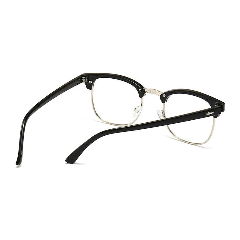 Классические фотохромные солнцезащитные очки в полурамке, женские солнцезащитные очки-хамелеоны с заклепками в стиле ретро, ​​мужские модные солнцезащитные очки с изменением цвета для вождения