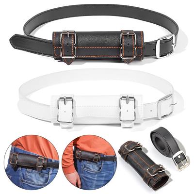 Винтажная рапира Клинок рассекающий демонов Меч Поясной ремень Кожаный ремень для катаны Кольцо Ремешок Ножны Держатель