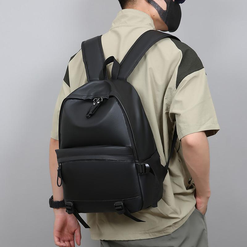 Рюкзак из искусственной кожи премиум-класса для студентов - Вместительная модная сумка для ноутбука для школы и путешествий