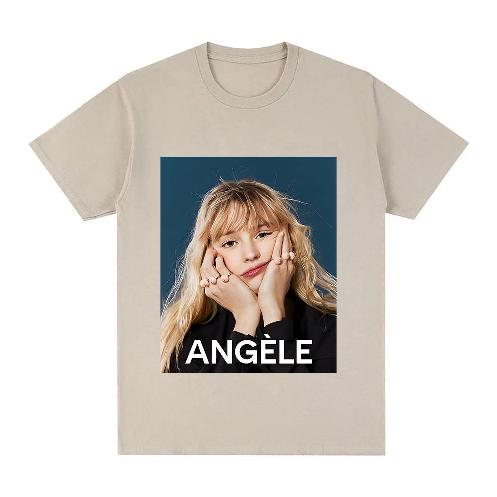 Angele Van Laeken T-Shirt Graphic Printing Tops Summer Classic Clothing Comfortable O-neck Cotton Tees