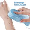 3D трехмерная губка для чистки ванны, скребок для тела, отшелушивающий скраб для ванны, губка для душа, безболезненный артефакт для ванны