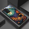 Чехол для телефона Стеклянный ТПУ Чехол для телефона для Samsung Galaxy S26 S25 S24 S23 S22 S21 FE Ultra Plus Ударопрочный Хэллоуинская Тема