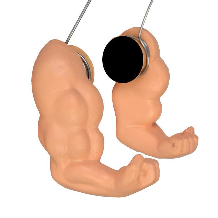 Игрушка-пранк для питомца «Мышцы динозавра» - Хэллоуин, куриная рука, кляп, подвеска