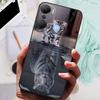Для чехла Infinix Hot 12 Pro Черная крышка Лев Волк Силиконовые Мягкие Задние Чехлы Для Infinix Hot 12i Hot12 Pro / Hot 20 5G Чехол-накладка