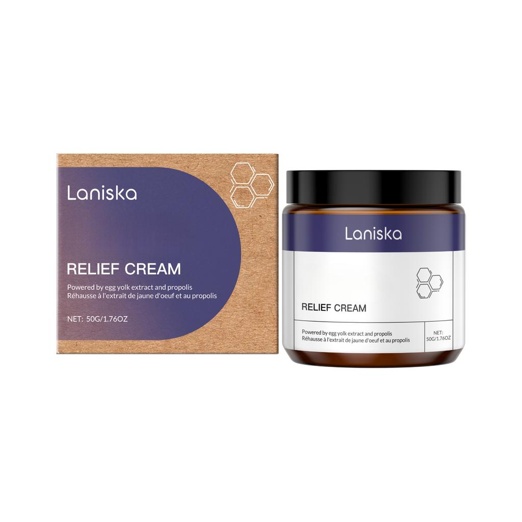 Laniska Body Neck Cream Deeply hydrating and moisturizing cream for external use to soothe skin discomfort and provide massage care