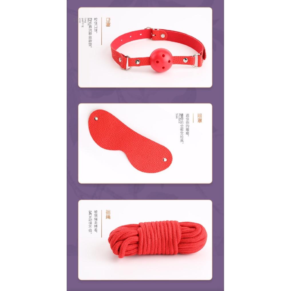 Сексуальные кожаные комплекты БДСМ, плюшевые секс-связывания, наручники, секс-игры, кнут, кляп, игрушки для взрослых, экзотические аксессуары, секс-игрушки для