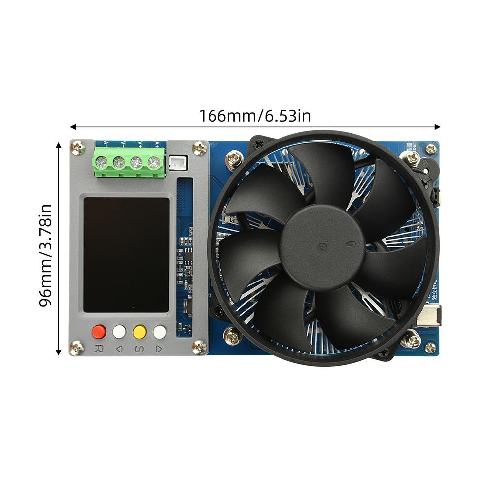 111W Constant Current Electronic Load Discharge Battery Capacity Tester Meter for Electrical Tool