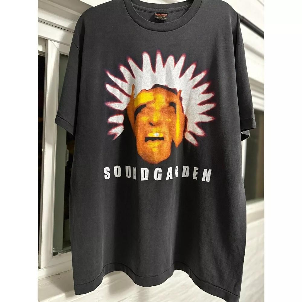 Soundgarden Band Hole Sun Black Unisex Tshirt Reprint Men Women S5XL Unisex T-Shirt