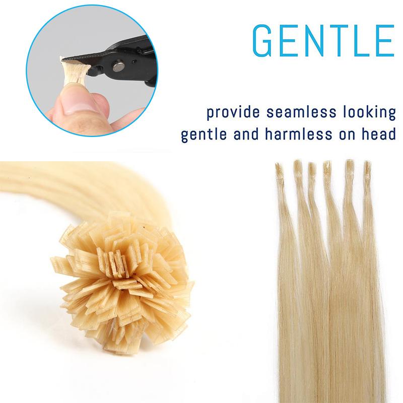 ARLANY Keratin Extensions Tool Kit Hair Connector Hair Sealing Pliers Bonding Cutter Pliers 20g Italian Keratin Glue Beads