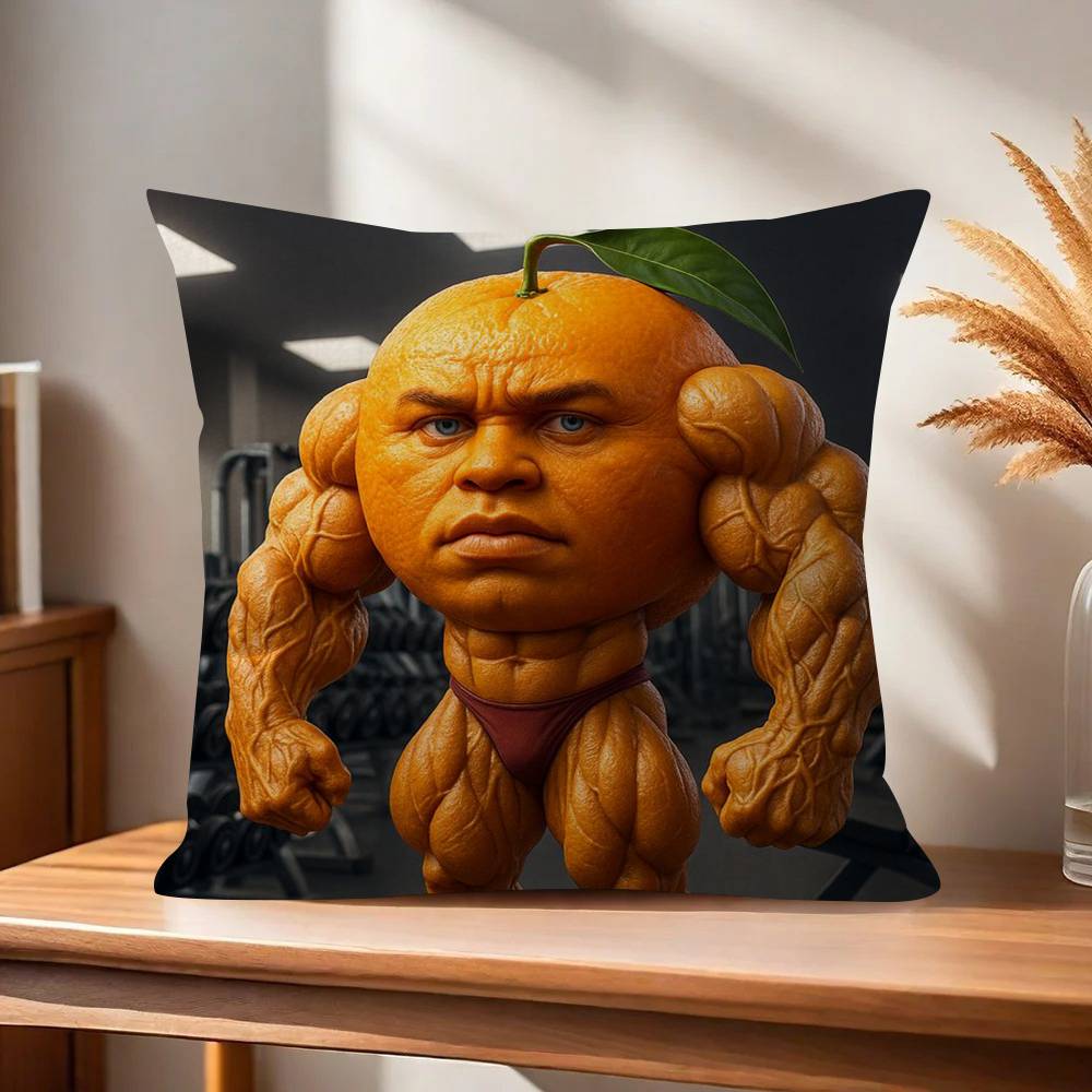 ITALlAN Brainrot Creative animal   Cushion Cover Inches Farmhouse Decor Home Throw Pillow Covers for Couch Decorations