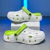 Thick-Soled Height Increase 5.0 Anti-Skid And Breathable Cool Slippers Outdoor Casual Men'S Hole Shoes