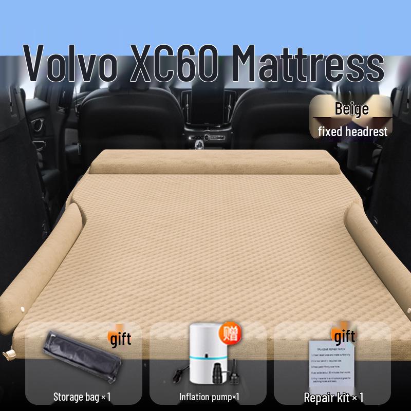 Volvo XC60 Trunk & Rear Seat Air Mattress: Sleeping Pad & Cushion