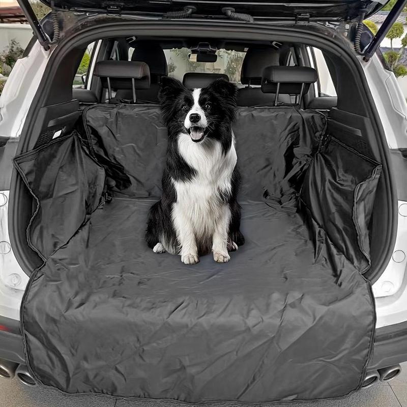 Polyester Auto Trunk Mat for Pets - Non-Slip, Scratch-Resistant, Easy-Clean Mat for SUVs and Cars, Pet Safety Mat Q9H6