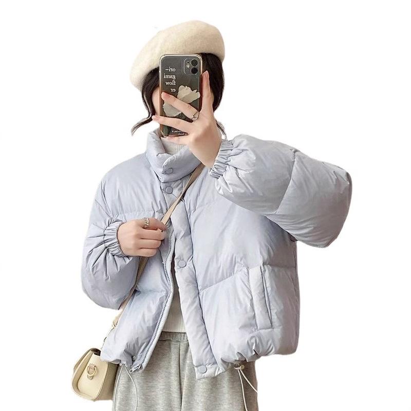 Down cotton clothes women's short models new models small loose fashion bread clothes cotton clothes live stream trend