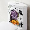 Надгробие Тыква Призрак Летучая мышь Паук Мне это нравится Жуткий самоклеящийся водостойкий настенный рисунок из ПВХ
