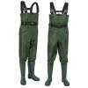 Fishing Wading Pants, Overalls and Boots, Men's Nylon Wading Pants, Fishing Suits, Full-body Waterproof Men's and Women's One-piece Fishing Pants
