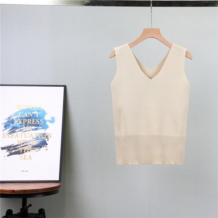 Autumn Women's Plus Size Knit Suit Casual Fashion Zip Jacket Vest Wide Leg Pants Suit