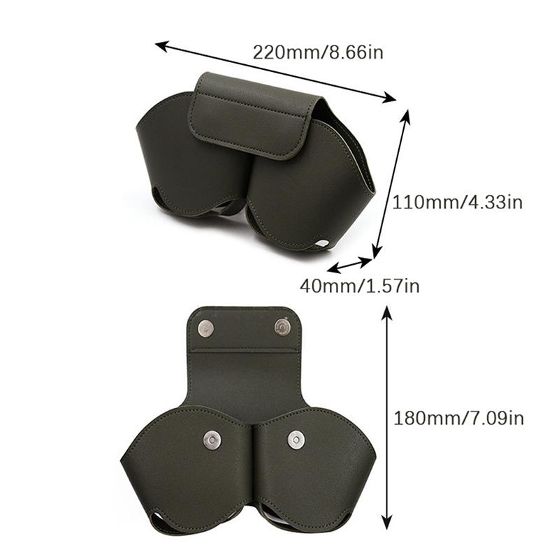 Портативный защитный чехол из ПУ, мягкий, износостойкий, устойчивый к царапинам, водонепроницаемый чехол