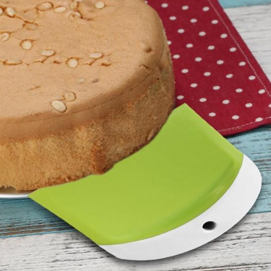 Пластиковый резак для теста Talos, скребок для теста, крема, гладкая лопаточка, нож для масла