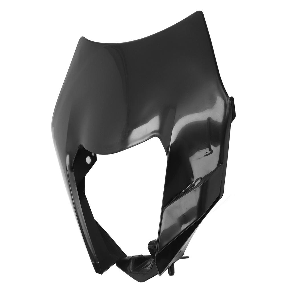 Обтекатель фары мотоцикла, черный, передний фонарь, защитная крышка фары для мотоцикла EXC SXF MX Dirt