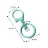 Color Lobster Clasp Big Spring Clasps Hooks With Open Rings Key Hook Keyrings For Jewelry Making Diy Keychain Accessories