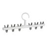 Hat Hanger 6 Clips Space-saving PP Strong Hold Baseball Cap Organizer for Closet