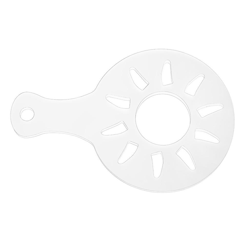 16pcs Kitchen Latte Mold Cappuccino Decorating Coffee Art Stencils Foam Tool