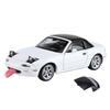 Масштаб 1/32 Mazda MX5 Сплав Литой Игрушечная Модель Автомобиля Звук и Свет Оттягивание Назад Детская Игрушка Коллекционные Предметы Подарок на День Рождения