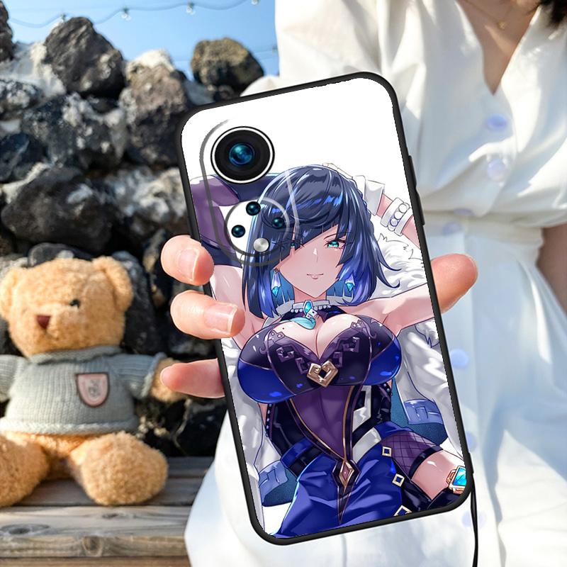 Чехол Genshin Impact Yelan для Honor Magic 8 7 5 6 Pro X9a X9b X9c X9d X8c X8b Win RT 50 70 90 200 400 Lite