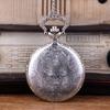 Vintage Steam Train Antique Chain Quartz Locomotive Pendant Pocket Watch Gift