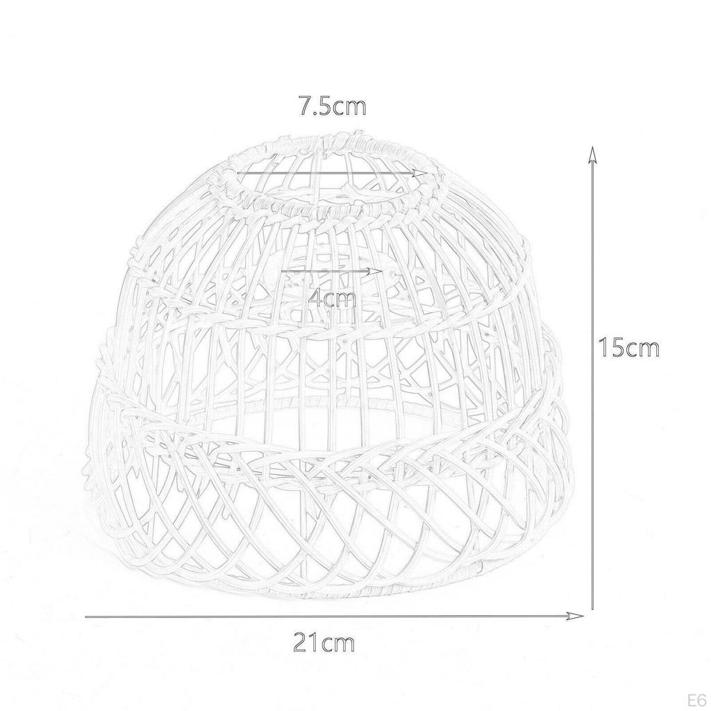 Потолочный вентилятор, тканый абажур, светильник в деревенском стиле, люстра из ротанга в стиле ретро