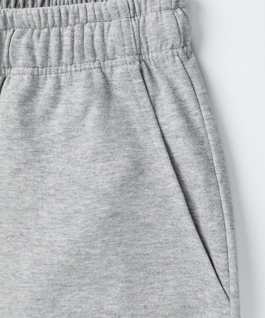 OKSTAR Mini Whale Embroidered Semi-Wide Sweatpants