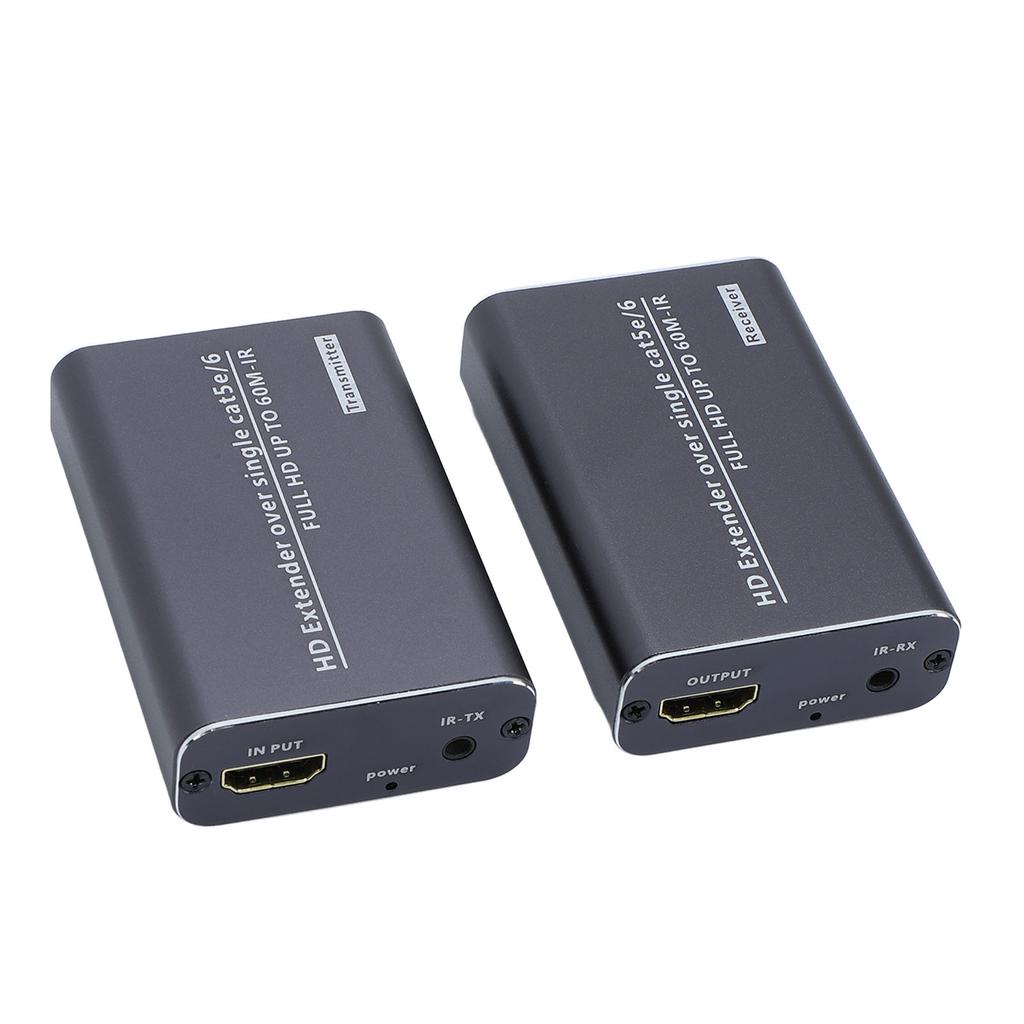 HD Multimedia Interface Extender Kit Infrared 60M HD Multimedia Sound Video Transmitter for Home The