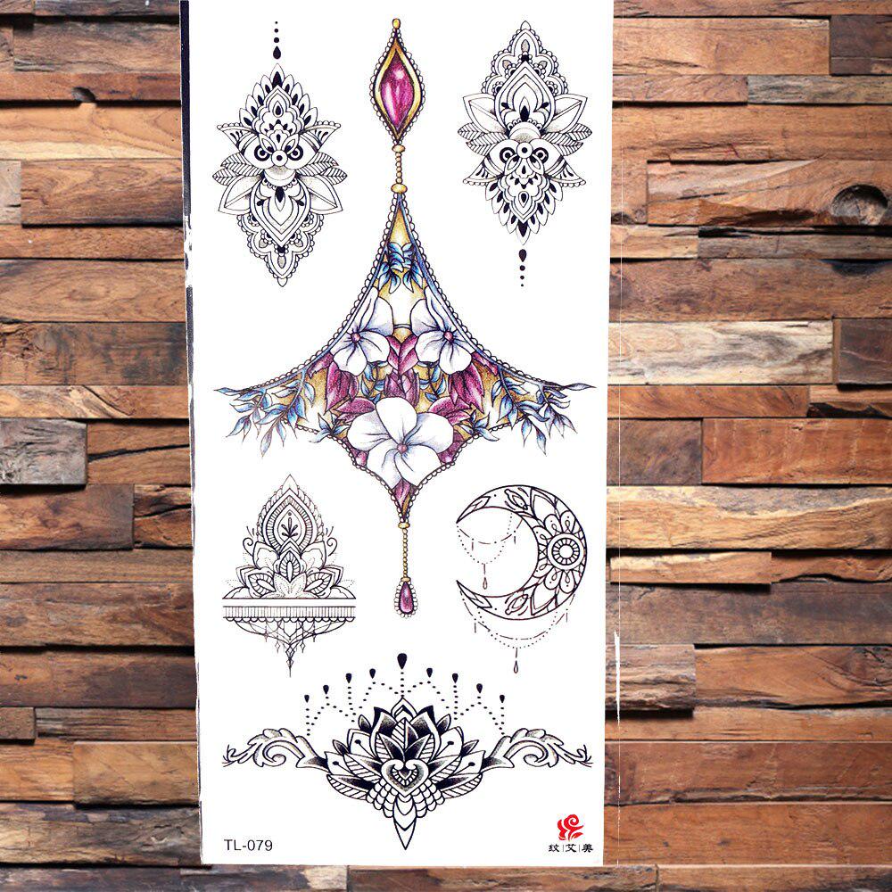 3D Scorpion Temporary Tattoos Realistic Fake Dreamcatcher Wolf Fox Owl Tatoos Sticker For Women Men