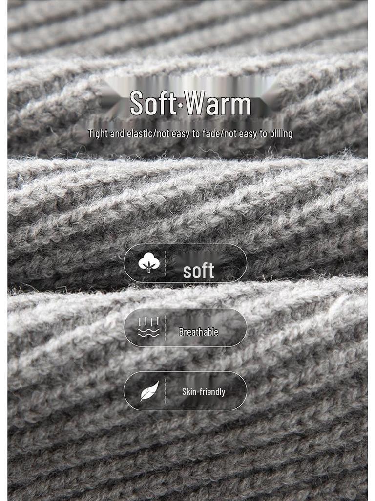 Мужской вязаный кардиган-свитер куртки корейского стиля Весна/Осень 2025