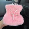 Car Safety Seat for Dolls Decorative Sofa Seat with Furry Cushion And Headrest for Car Air Vents Decor To Display Doll Toy