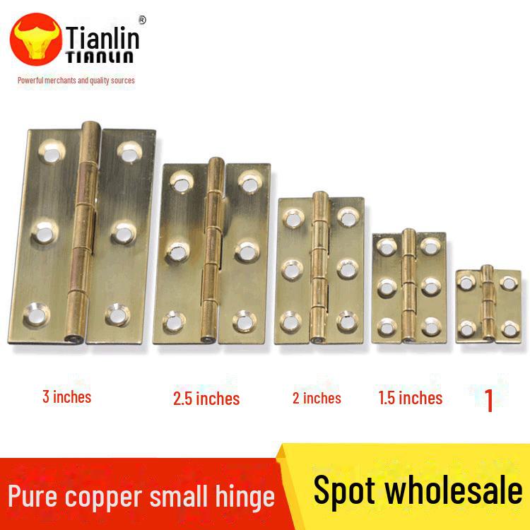 Небольшие петли с медным сердечником для мебели и подарочных коробок