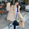 Oversize Bread Jacket Short Padded Jacket Autumn and Winter Jacket Thickened Hooded Padded Jacket