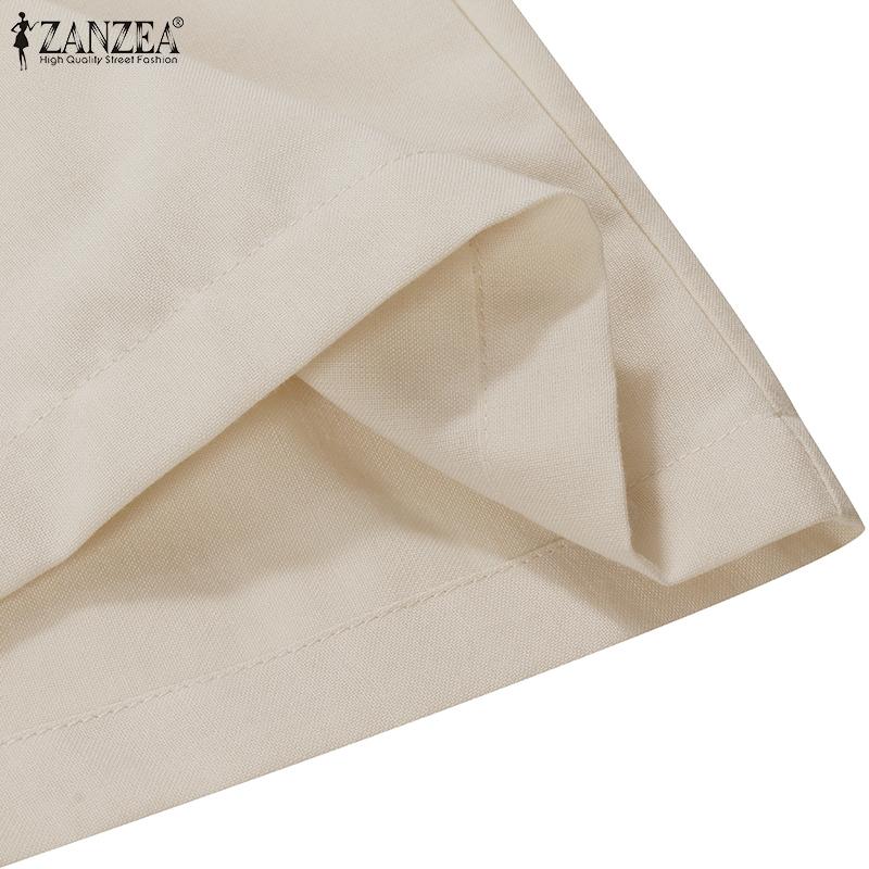 Женские брюки-палаццо ZANZEA из хлопка