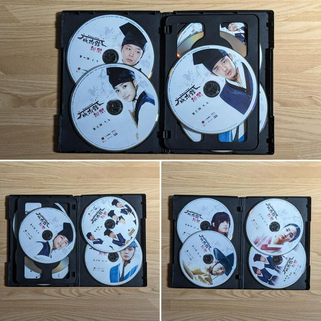[USED] Used, Junk Condition, No Japanese, Taiwanese Official Edition, Sungkyunkwan Scandal Korean Drama DVD