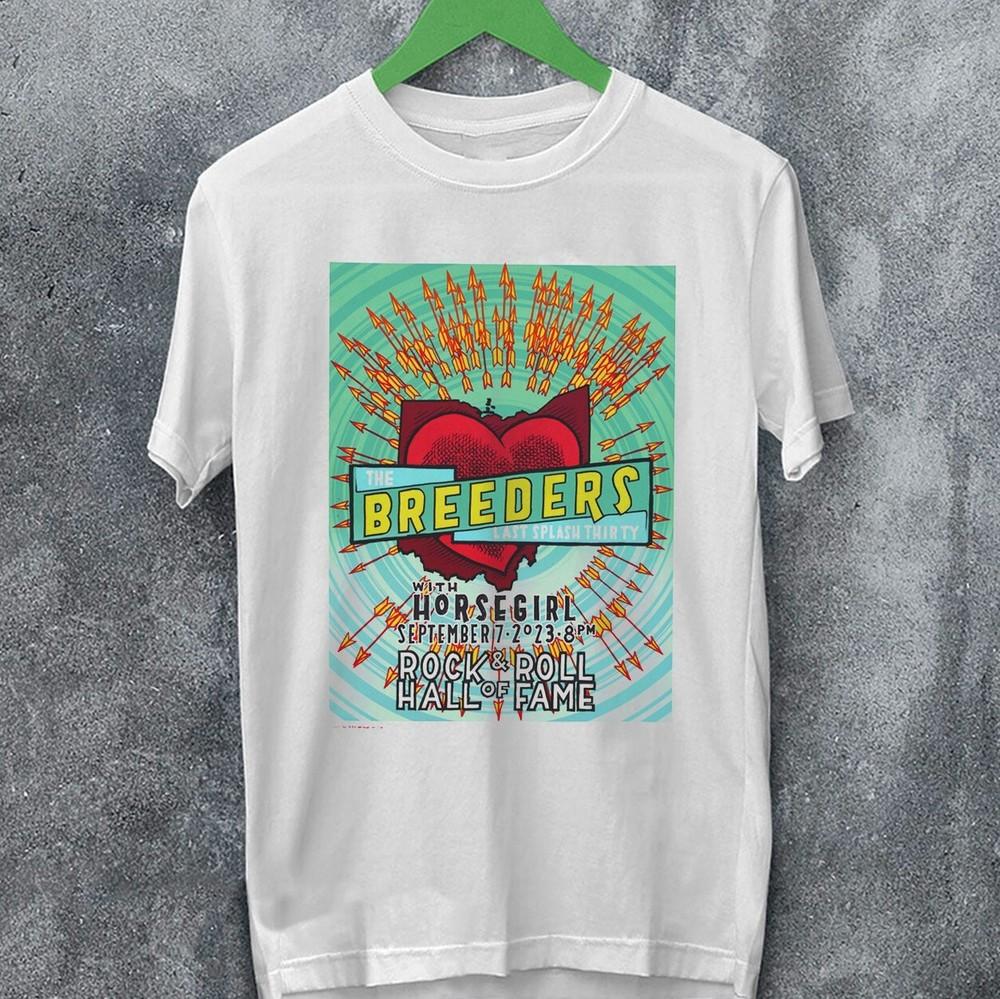 New THE BREEDERS - LIVE AT THE ROCK Cotton Unisex S-5XL Shirt BSS127 Unisex T-Shirt