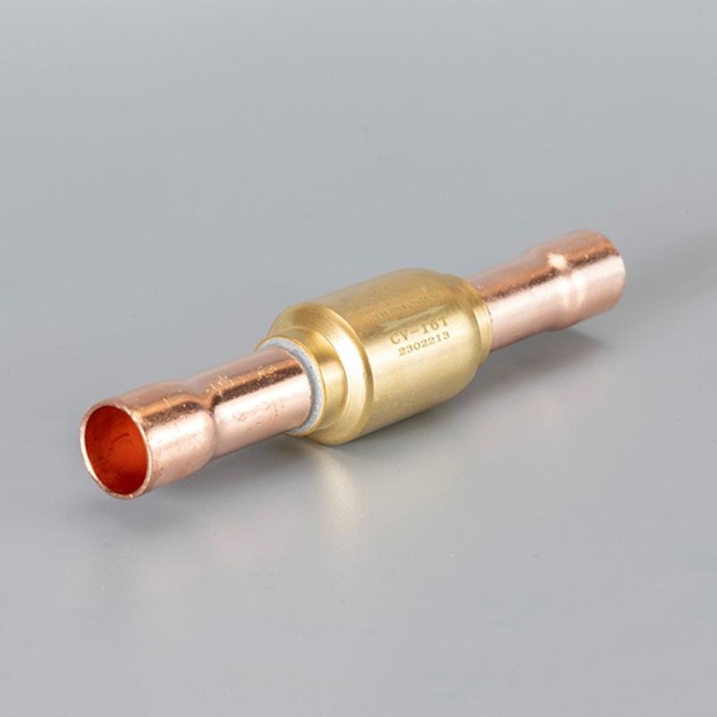 Brass Check Valves Cooling Systems Replacement Valves Refrigeration Systems Component Suitable for Various Cooling Systems