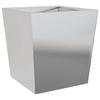 VidaXL Planter 50x50x50 Cm Galvanized Steel, Outdoor Planter, Flower Box, Garden Box, Patio Planter, 851076