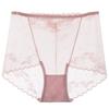 Passion Traceless Plus Transparent Ultra Thin Lace Underwear Lady Sexy Hot Temptation Briefs Underpants Size Mid-Waist