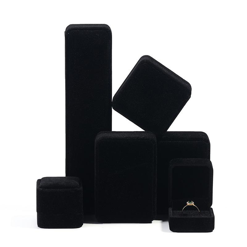 Texture long haired rounded velvet jewelry box, plush ring earring jewelry packaging box, jewelry box, jewelry necklace box