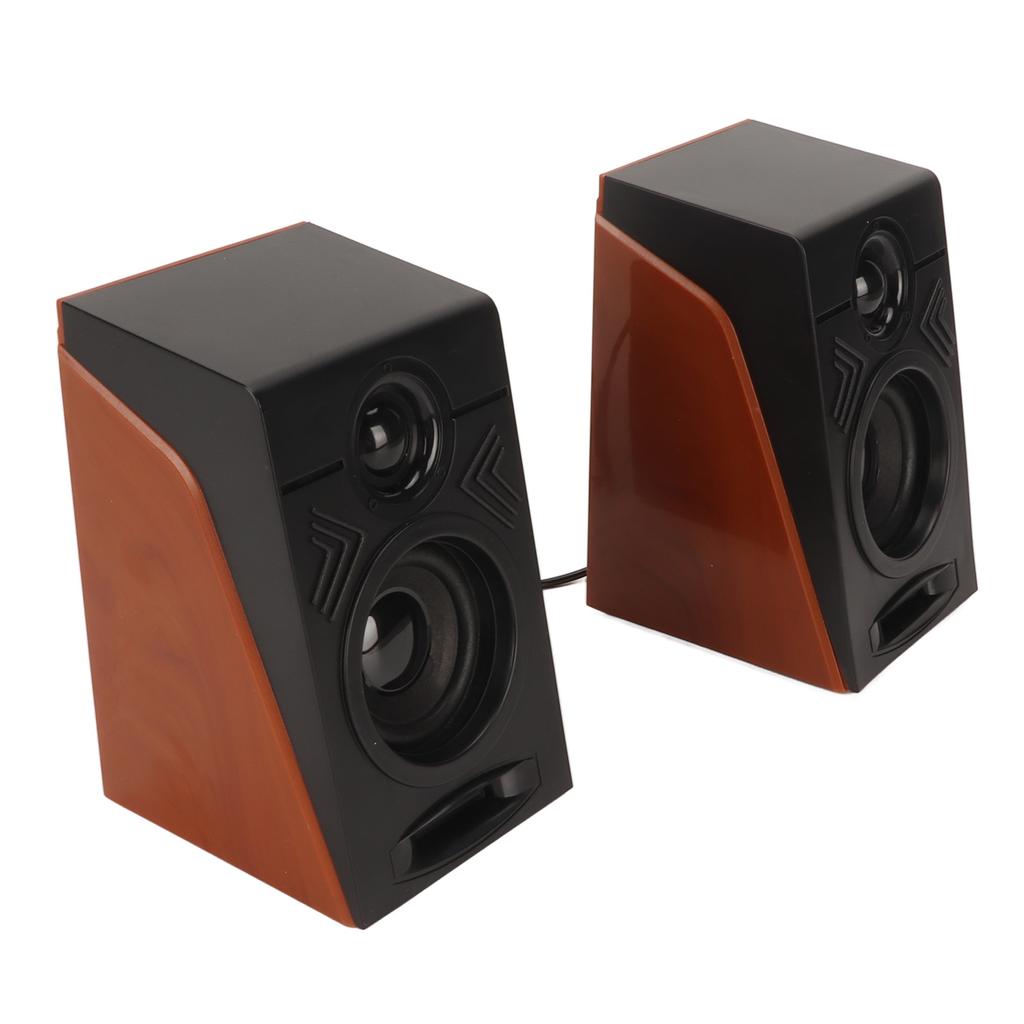 Колонки для ПК HiFi Bass Регулируемая громкость Plug and Play Настольные колонки для телевизоров Компьютеры Ноутбуки