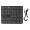 35 Keys Wireless Number Pad 2.4G Numeric Keypad Keyboard Silent Rechargeable for Laptop Home
