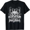 Официальная винтажная футболка Black Sabbath с танцующими скелетами