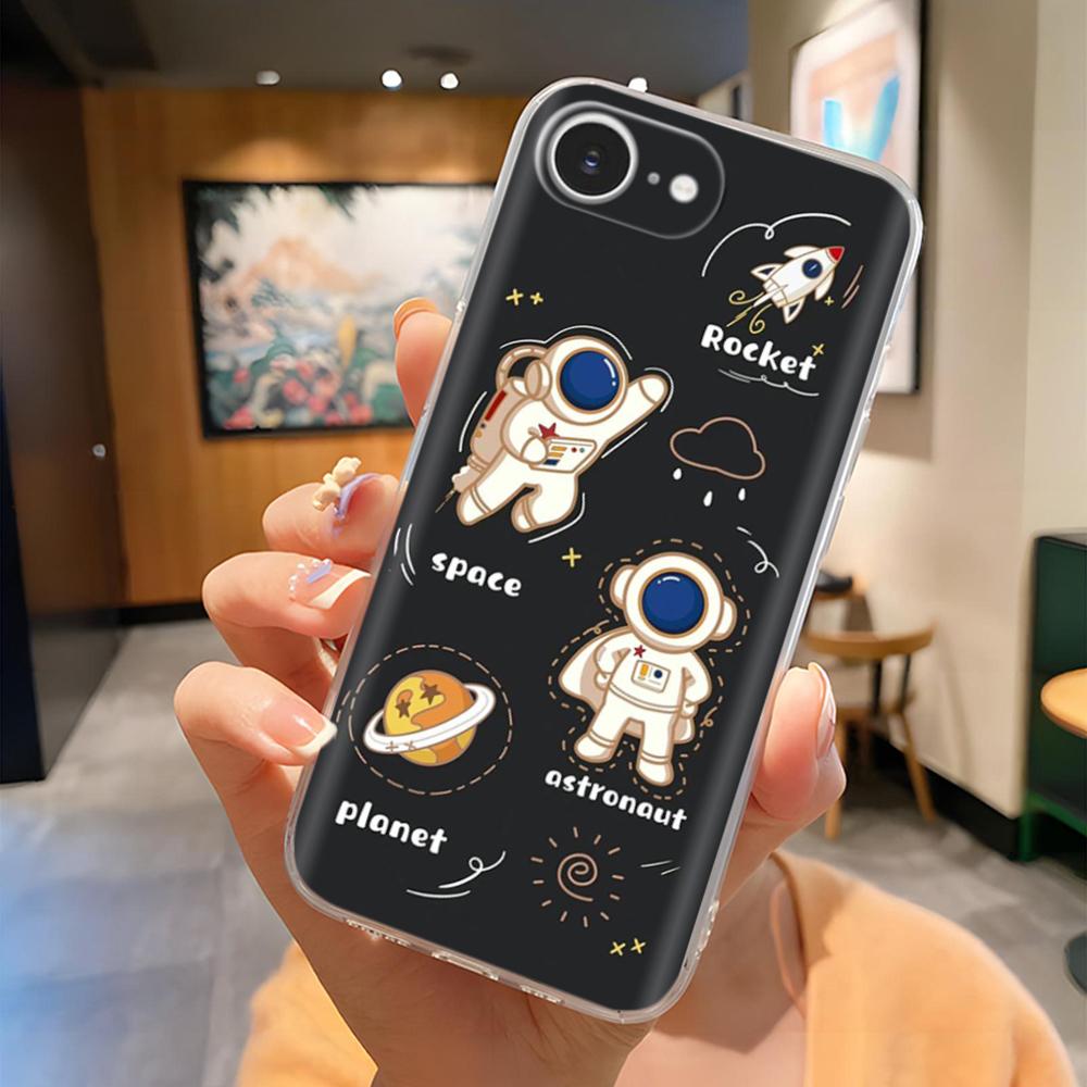 For Apple iphone 16e Case for iphone 16e Back Cover Shockproof Shell Cute Cartoon Painted Phone Case Cover for Apple iphone16e