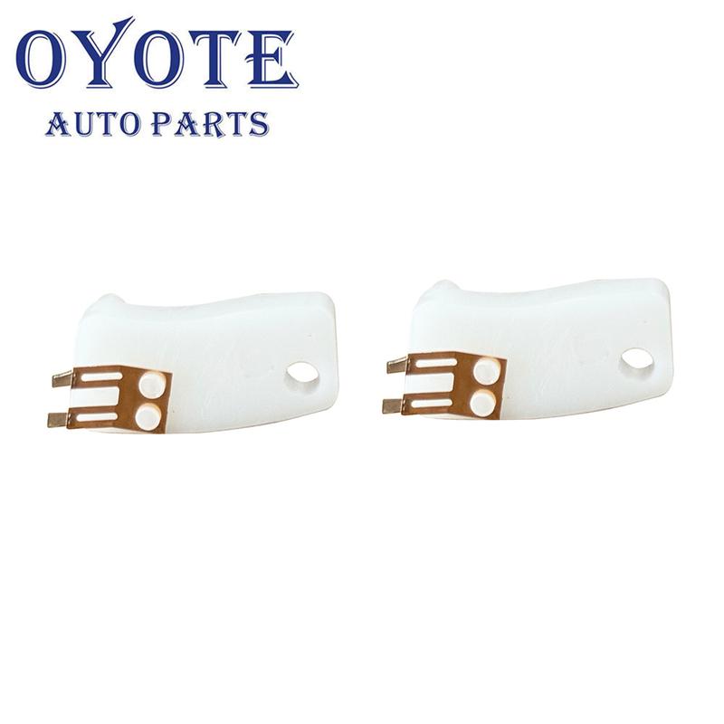 OYOTE For BMW E65 E66 E60 730 740 530 7 Series 2PCS Steering Column Switch Angle Sensor Contact brush Repair Kit With Base